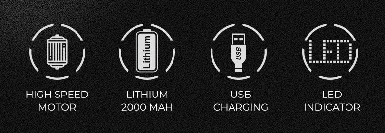 VGR Professional Shaver 9000 RPM Super Power Electric Shaver V-307
