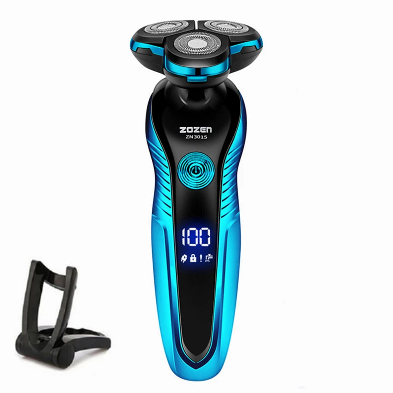 ZOZEN Electric Razor Electric Shaver Washable Rechargeable Clipper