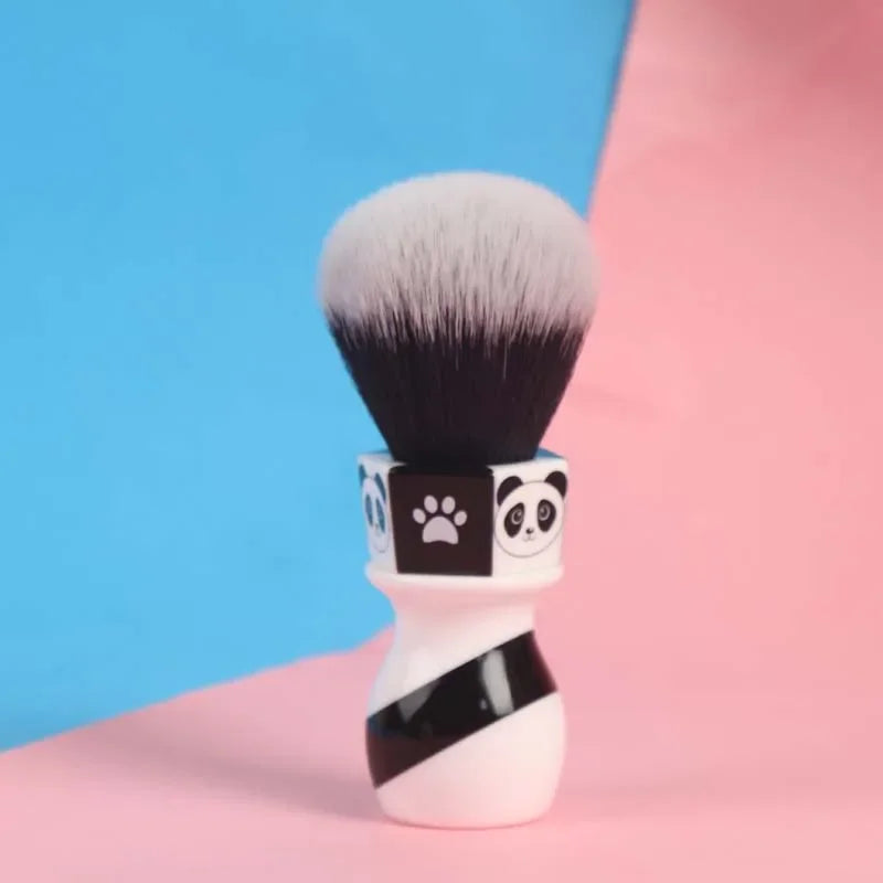 YAQI 24mm Panda Tuxedo Knot Men's Shaving Brush