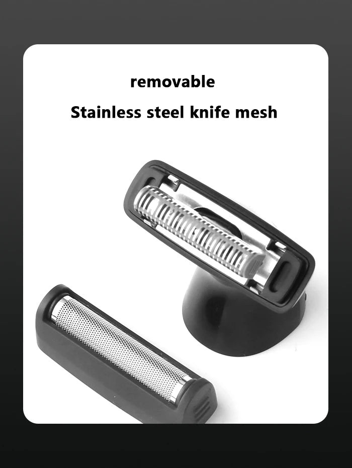 KM-114 3in1 Electric shaver for men wet dry electric razor