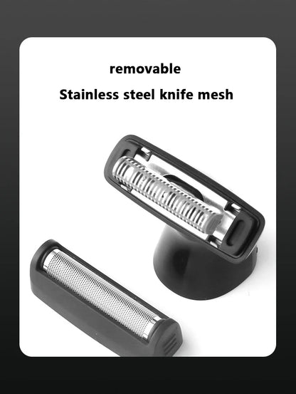 KM-114 3in1 Electric shaver for men wet dry electric razor