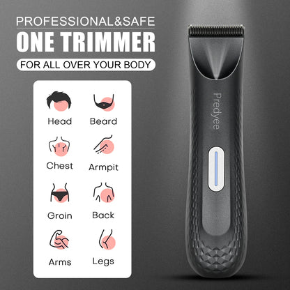 Electric Trimmer for Men's Groin Hair Trimmer