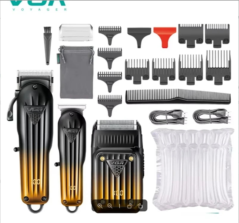VGR 644 gradient hair cutting combination electric shaver