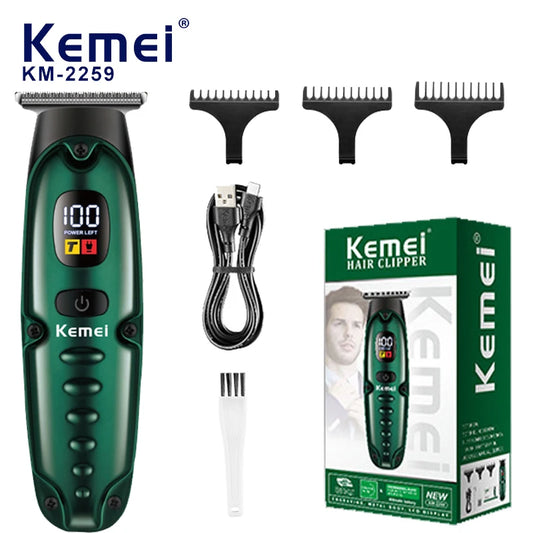 Hair Clippers for Men Professional Cordless Barber Clippers km-2259