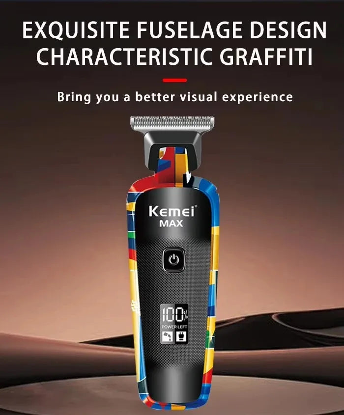 Kemei Electric Hair Clipper Shaver Km-MAX2092 KM-MAX5090 KM-RS7098