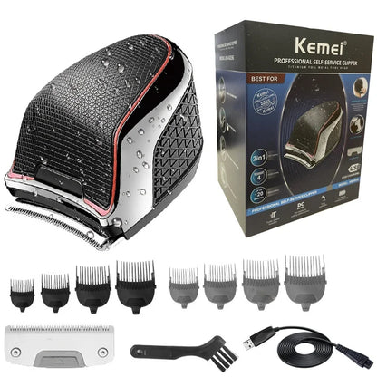 Self-Haircut Electric Beard Hair Trimmer Hair Clipper Machine Rechargeable