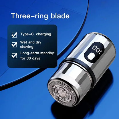 Mini Electric Shaver USB-C Rechargeable Shaver  Cordless Shaver