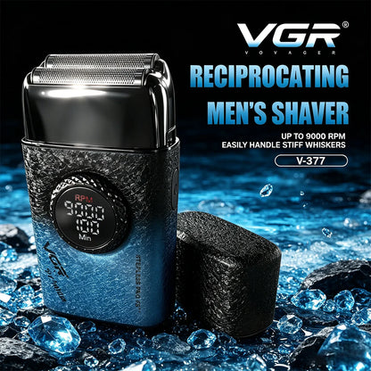 VGR Shaver Professional Beard Trimmer Portable Shaving Machine  V-377