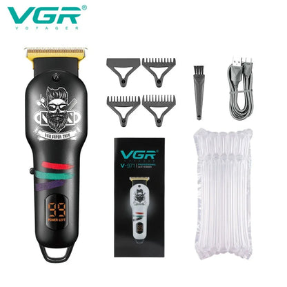 VGR Hair Trimmer Cordless Haircut Machine Electric Beard Clipper