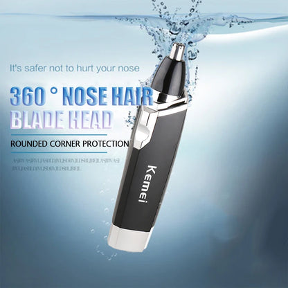Kemei professional nose hair trimmer hair removal machine