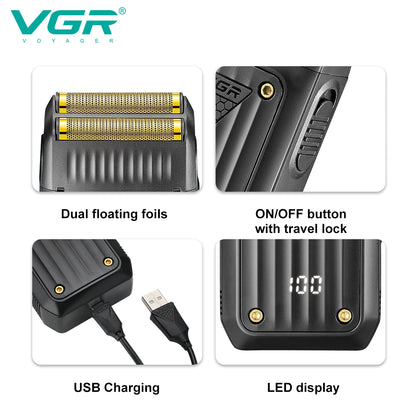 VGR Shaver Professional Razor Electric Shaver  V-363