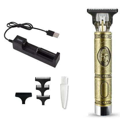 Close-cutting Digital Hair Trimmer Rechargeable Electric Hair Clipper