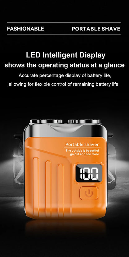 New Double-headed Mini Magnetic Shaver for Men