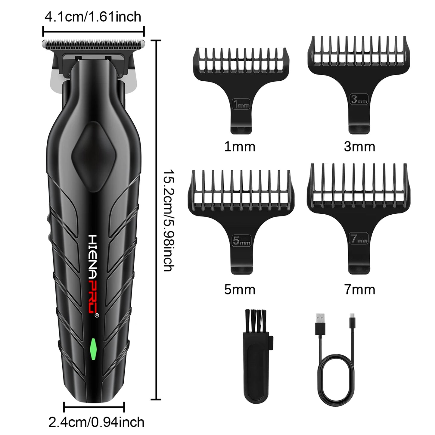 Men Hair Clippers Professional Barber Hair Trimming Clipper