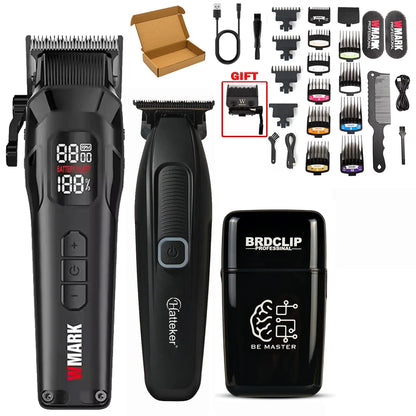 NG 8080-6135-609 Professional Hair Clipper 3PC Set