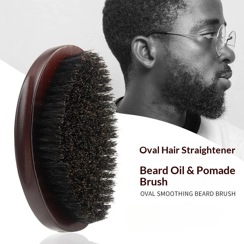 Fur Boar Hair Brush Men Bristle Wild Brush Boar