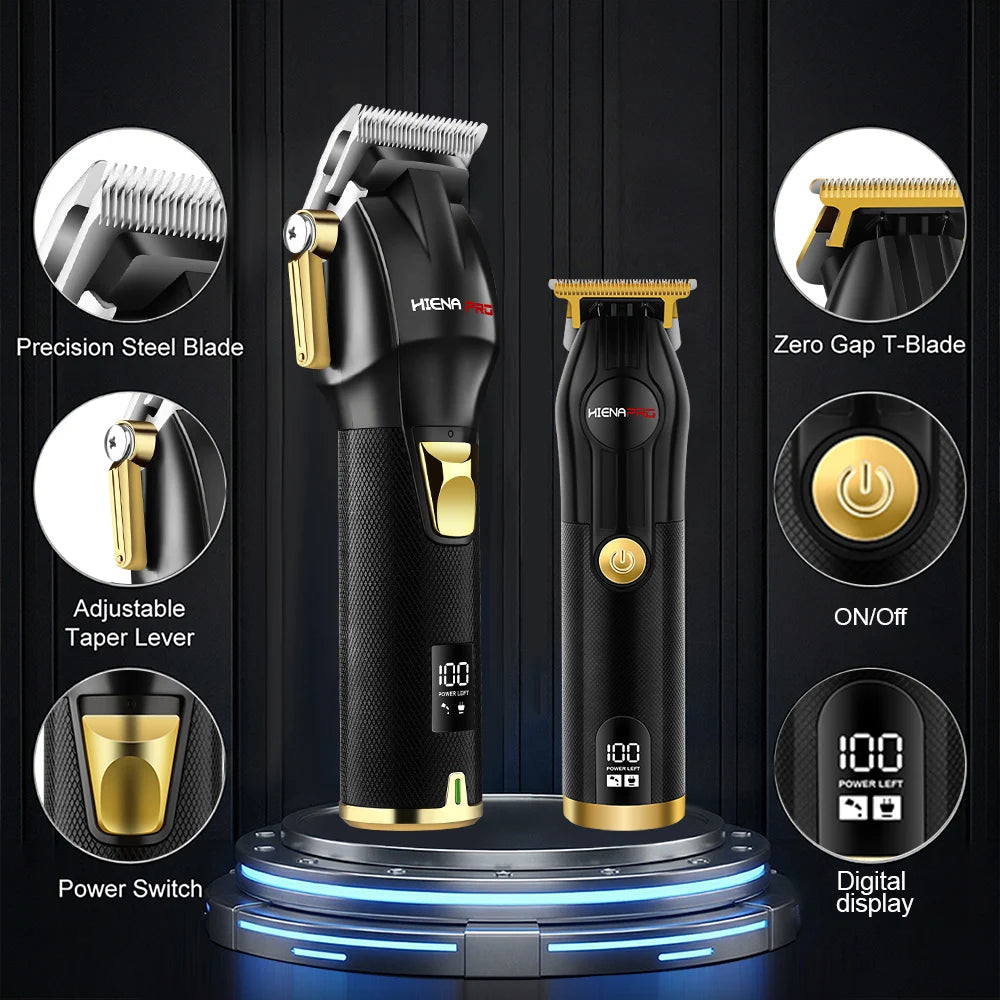 HIENA Professional 3-in-1 Multifunctional Hair Clipper Set