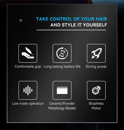 Kemei Hair Trimmer Professional Trimmer Electric Haircut Machine KM-2217