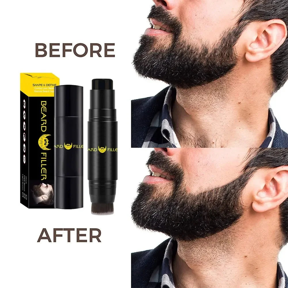Men Beard Filling Stamp Beard Pencil Filler Waterproof