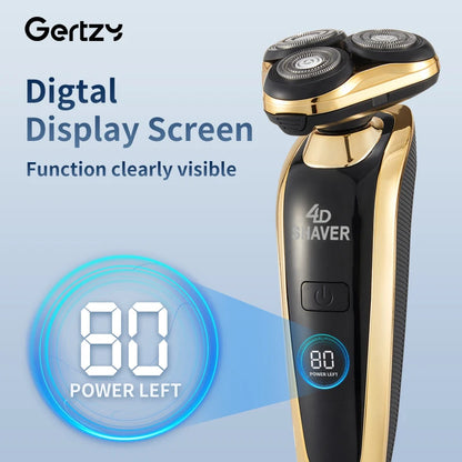 5-in-1 Men's electric shaver rechargeable rotary shaver