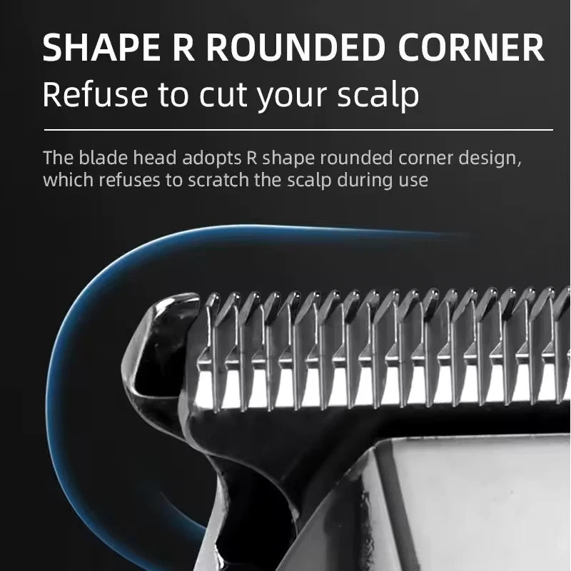 Kemei KM-5027 Original Electric Hair Clipper LCD Display