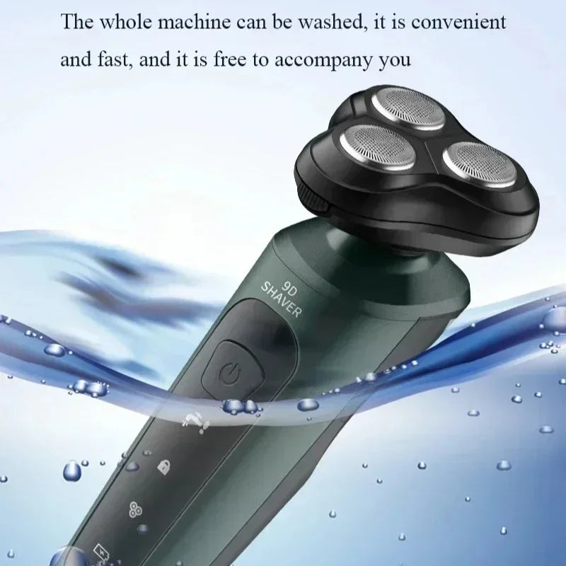 Lenovo Electric Shaver Multi Functional 9D Water Wash High Power