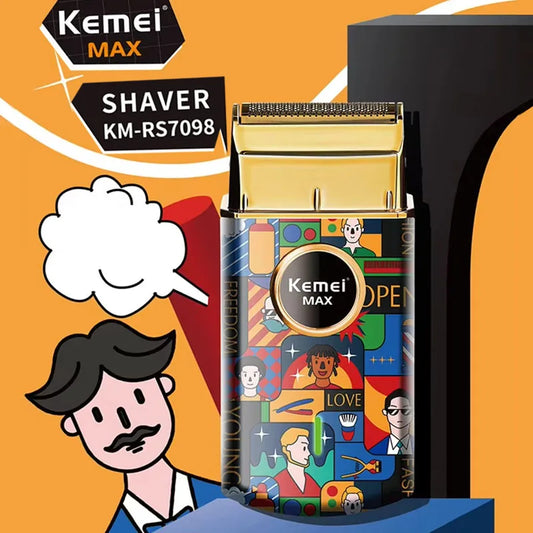 Kemei KM-RS7098 Mini Portable Electric Shaver For Men Razor