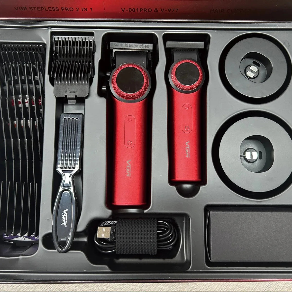 VGR Hair Trimmer Professional Hair Cutting Machine