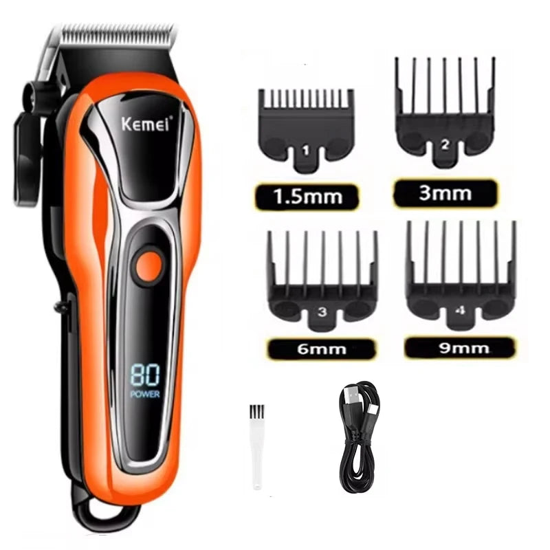 Kemei Hair Clipper Electric Hair Trimmer for men Electric shaver