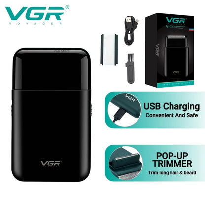 VGR Electric Shaver Professional Beard Trimmer Razor