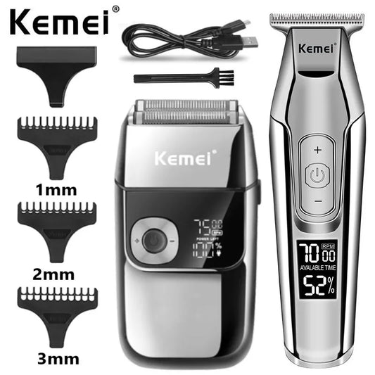 Kemei hair clipper men's trimmer kit km-5027 km-2028 clipper