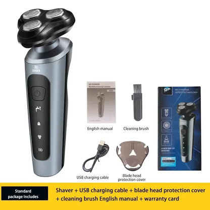 Lenovo Electric Shaver Multi Functional 9D Water Wash High Power