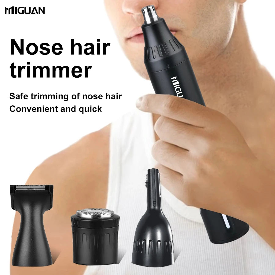 4-in-1 Professional Grooming Kit Nose & Ear Hair Trimmer
