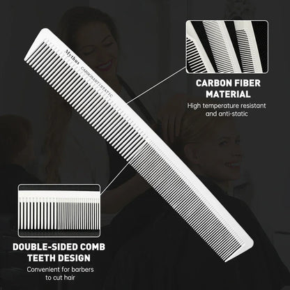 Professional Barber Haircut Hairdressing Styling Comb Sets