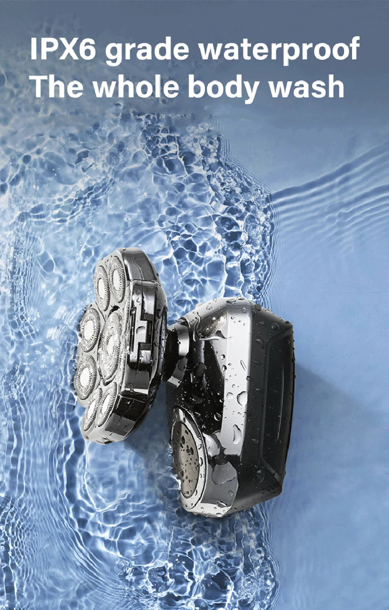 YUNCHi 6 in 1 Grooming Kit Electric Shaver Men's Beard