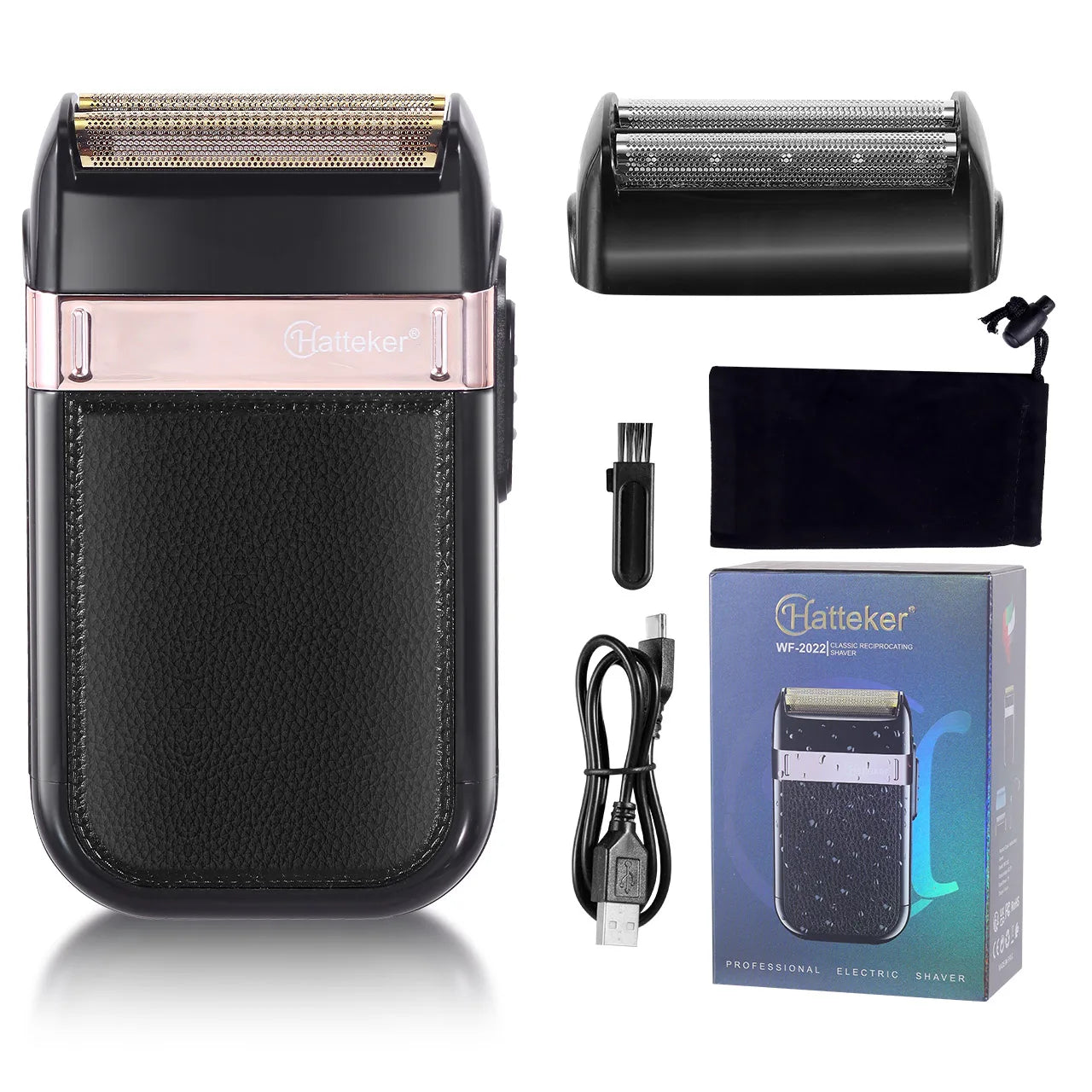New Beard Shavers for Men Electric Razor Cordless FK-373
