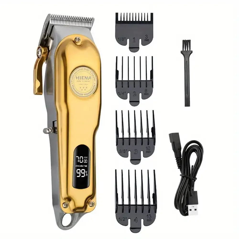 Hiena HYN-202 Professional T-Blade Hair Clippers For Men