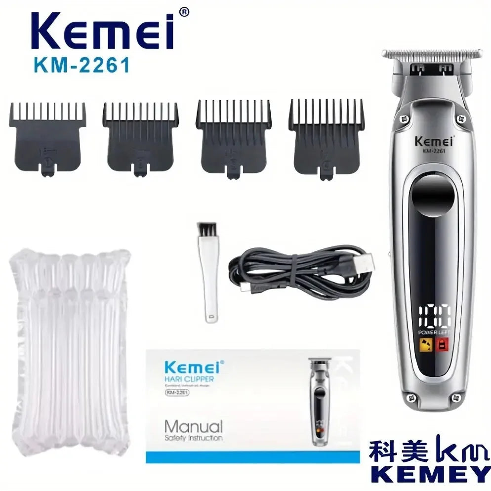 Kemei 2261 Barber Shop Hair Trimmer Electric Hair Clipper