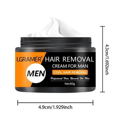 Painless Hair Removal Cream Permanent Hair Remover for Men's
