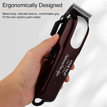 HIENA Professional Barber Hair Clippers Cordless Electric hair cutting