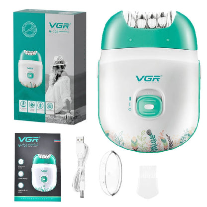 Original VGR Rechargeable Women Hair Removal Machine