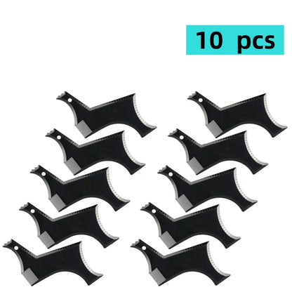 Men Beard Styling Template Stencil Beard Comb Beard Shaping