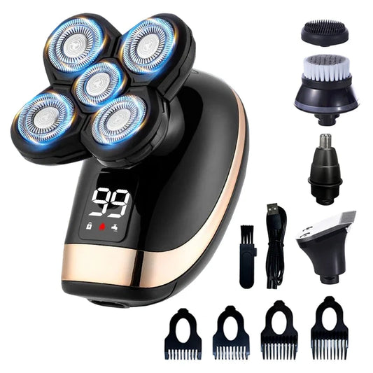 5 IN 1 Electric Razor Electric Shaver Rechargeable Shaving Machine
