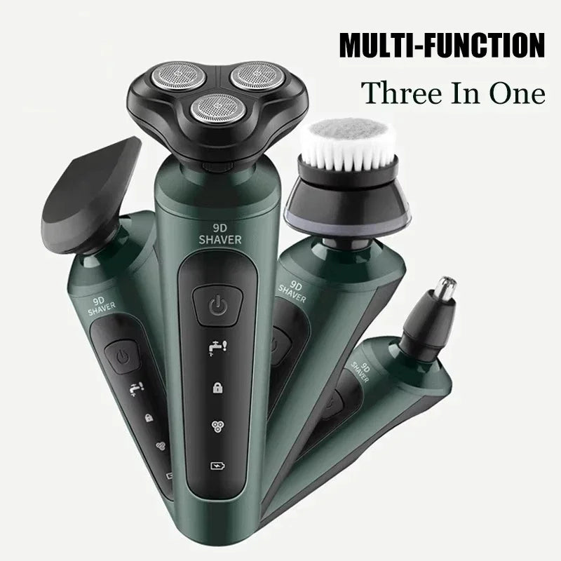 Lenovo Electric Shaver Multi Functional 9D Water Wash High Power