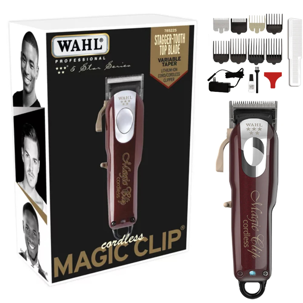 Wahl Professional 5 Stars Cordless Magic Clip T-Cut for Barbershop