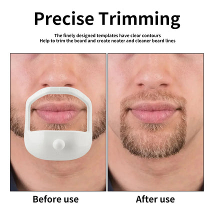 5 Sizes of Beard Goatee Shaving Template Beard Shaping Tool