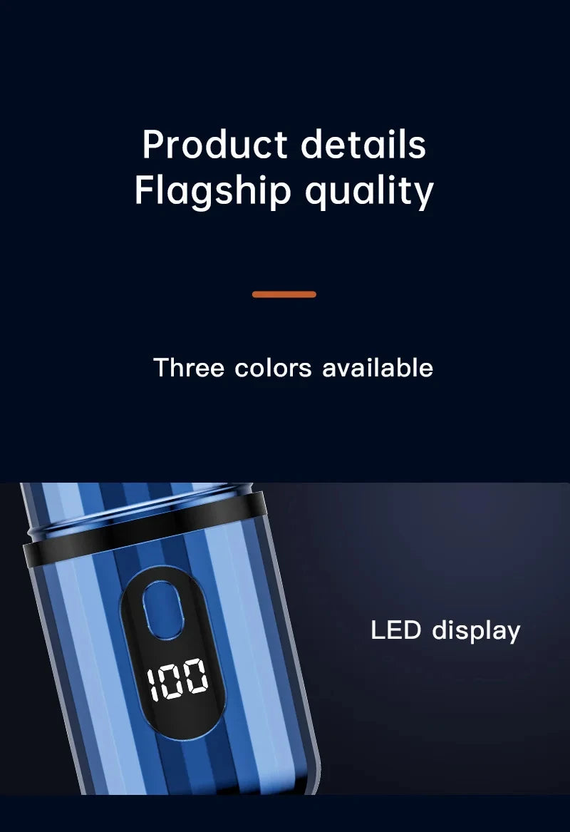 Mini Electric Shaver USB-C Rechargeable Shaver  Cordless Shaver