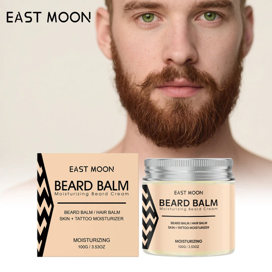 Avocado Men Beard Balm Hydrate Dry Beard Soften Rough Moustache