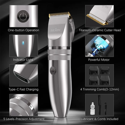 SEJOY Hair Trimmer for Men Hair Clippers for Barbers  Electric Trimmer