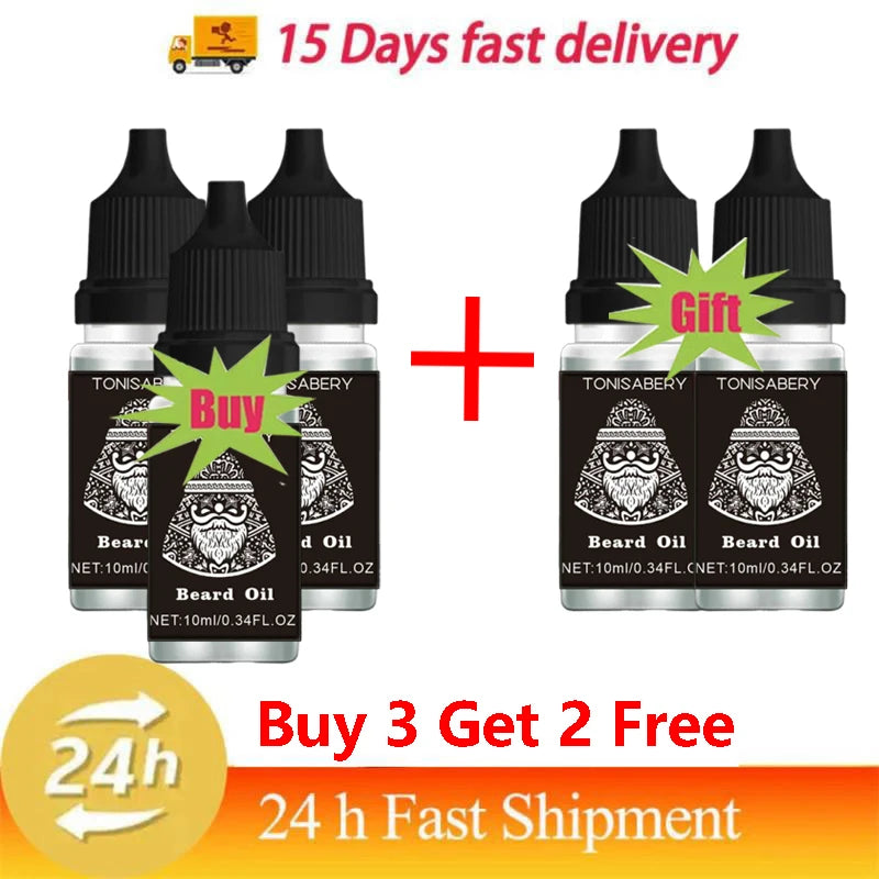 High Quality Fast Beard Growth Serum For Men Oil Hair Care